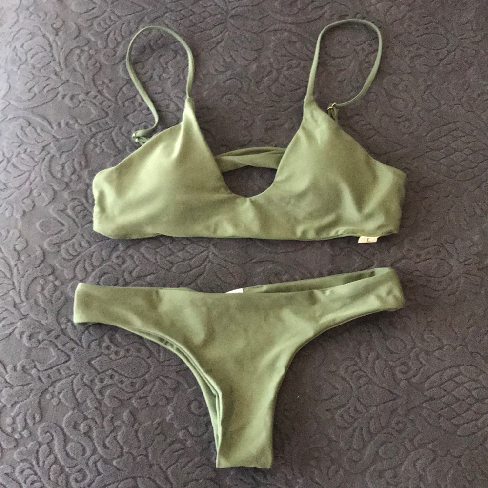 Sage Green Bikini
